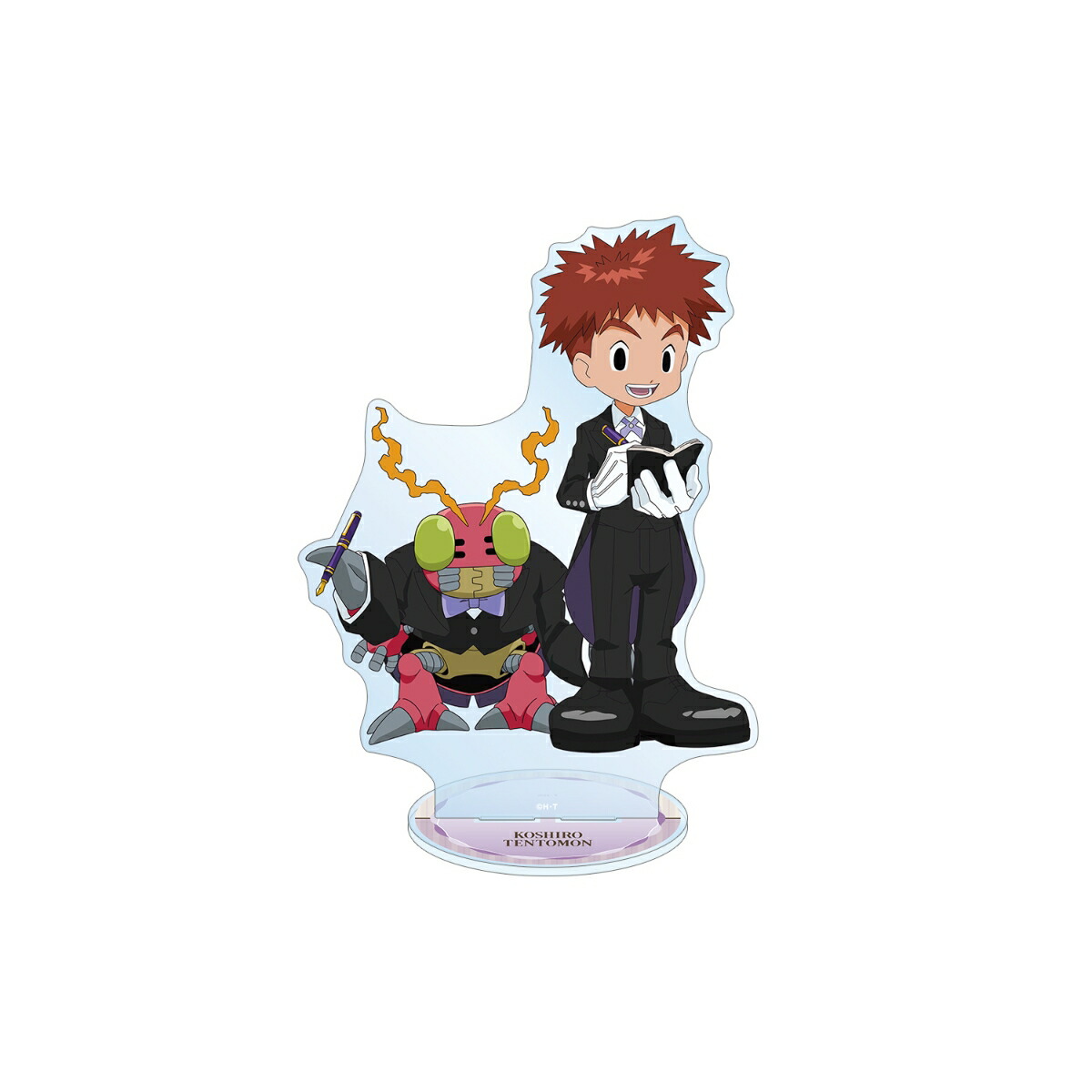 デジモンアドベンチャー描き下ろし 泉光子郎&テントモン メイド&執事ver. 特大アクリルスタンド画像