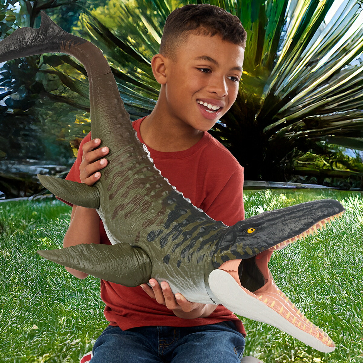 �ޥƥ른��饷�å�����(JURASSICWORLD)�����ѡ��ӥå����⥵�����륹�Ҷ������ե����奢��ε���������Ĺ:��93cm4�Ф��饰�꡼��JGB51