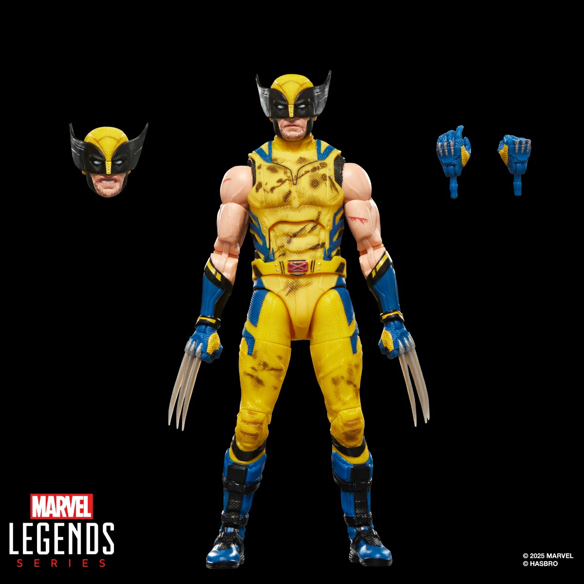 ハズブロ（Hasbro）MARVEL マーベルレジェンド・シリーズ ウルヴァリン、 マーベルスタジオ デッドプール＆ウルヴァリン（バトルダメージスーツ） コレクション用 15 cm アクションフィギュア G2365 正規品画像
