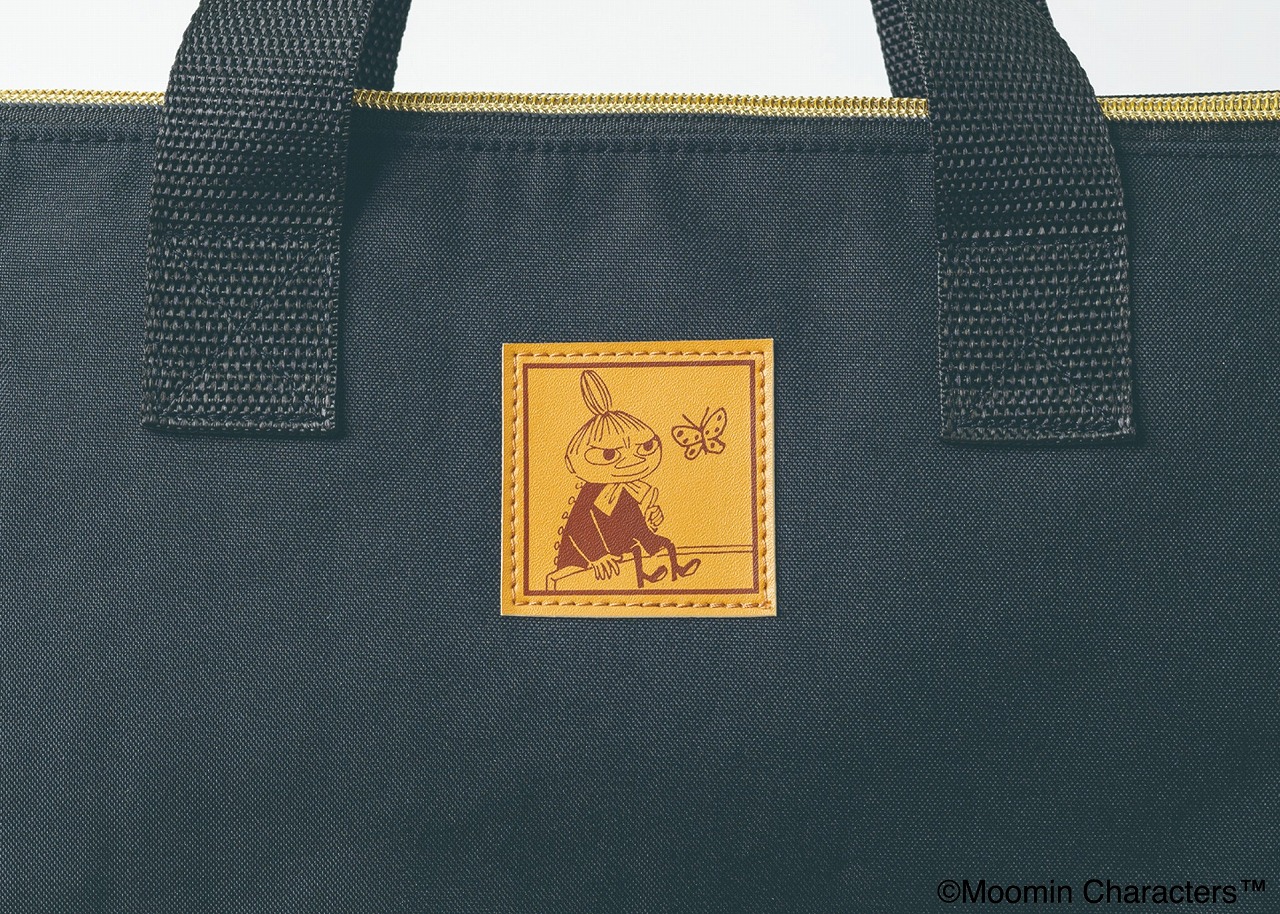 MOOMIN大きく開く多機能ポケット付き2WAYトートリュックBOOK