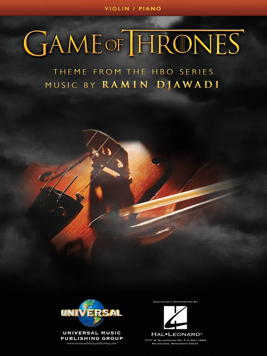 【輸入楽譜】ジャヴァディ, Ramin: HBO TVドラマ「ゲーム・オブ・スローンズ」のテーマ/バイオリンとピアノのための編曲画像