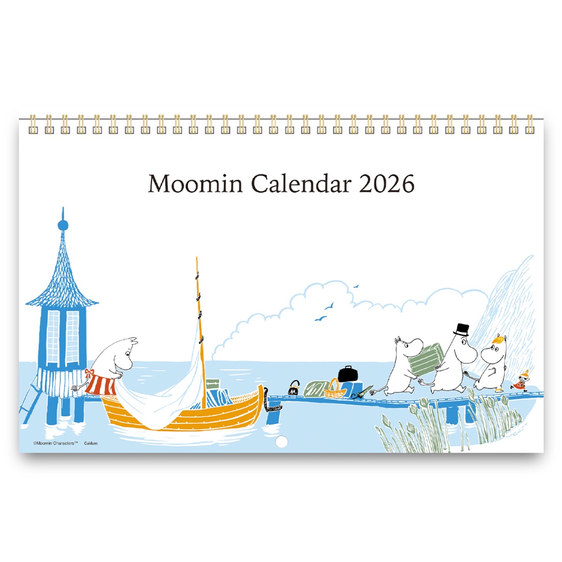 ムーミンリング壁かけカレンダー画像
