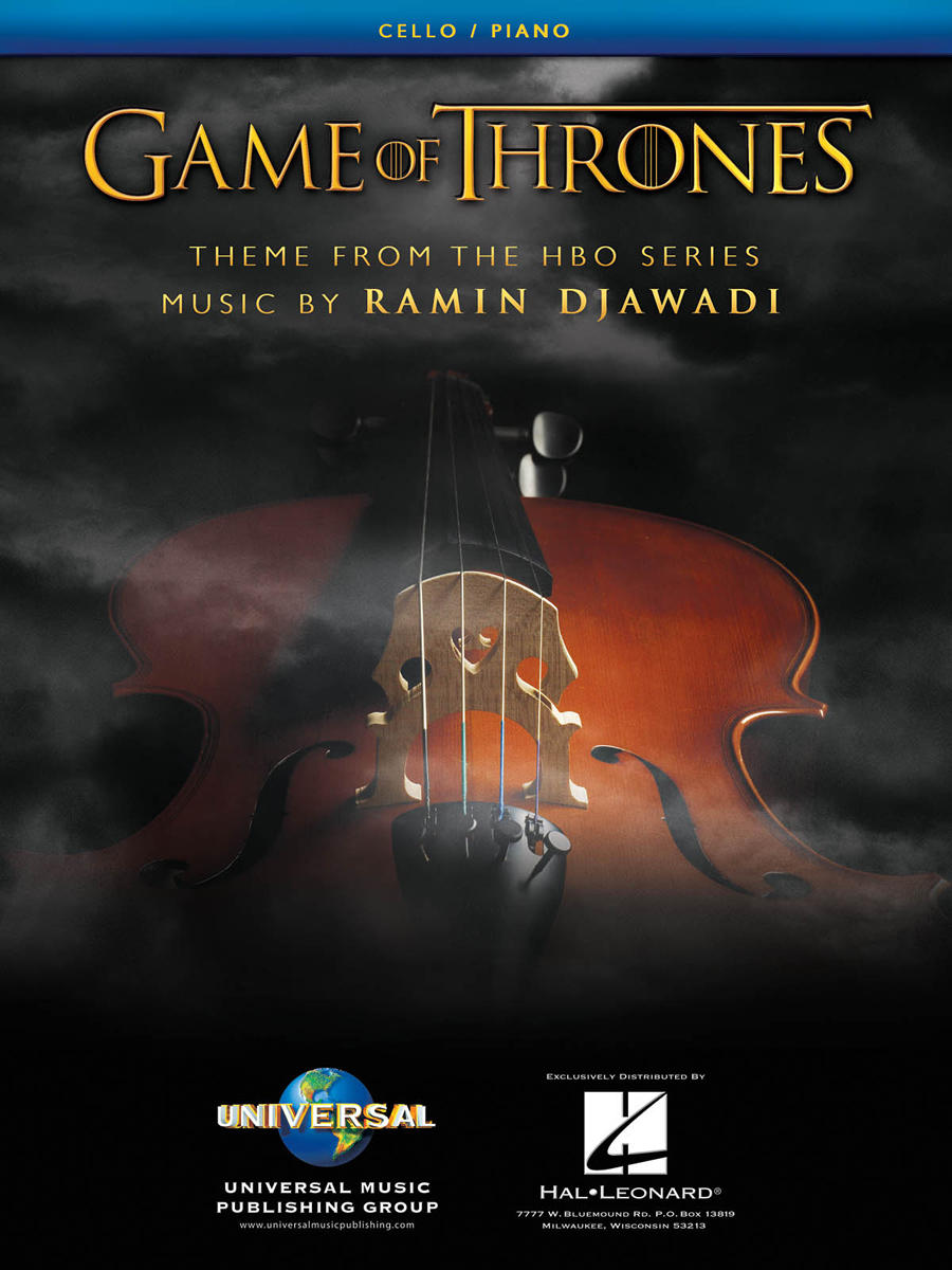 【輸入楽譜】ジャヴァディ, Ramin: HBO TVドラマ「ゲーム・オブ・スローンズ」のテーマ/チェロとピアノのための編曲画像