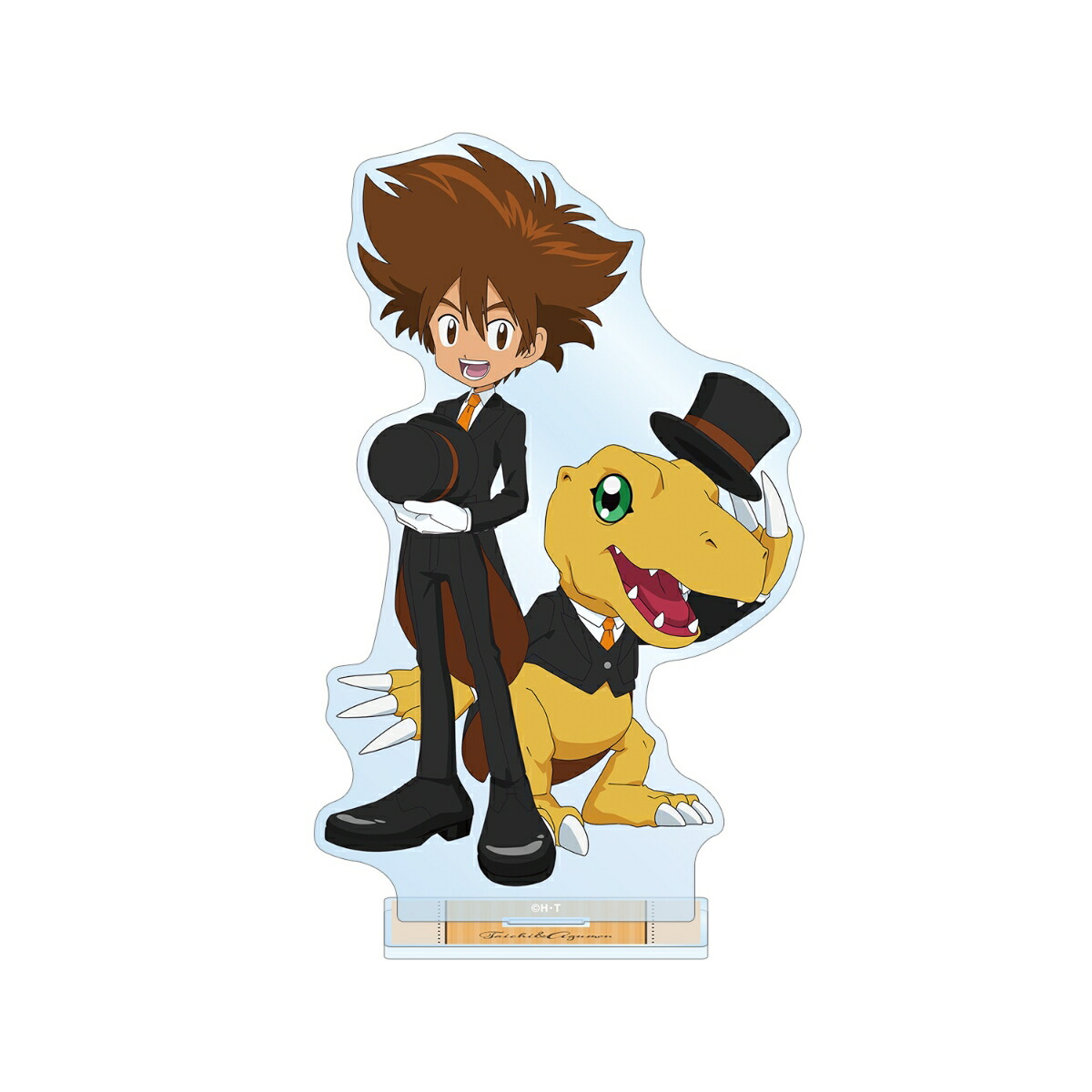 デジモンアドベンチャー描き下ろし 八神太一&アグモン メイド&執事ver. BIGアクリルスタンド画像