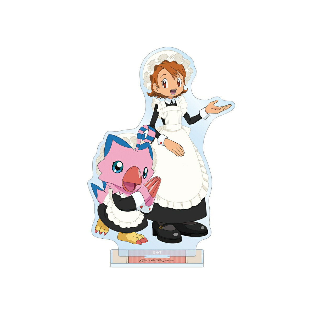 デジモンアドベンチャー描き下ろし 武之内空&ピヨモン メイド&執事ver. BIGアクリルスタンド画像