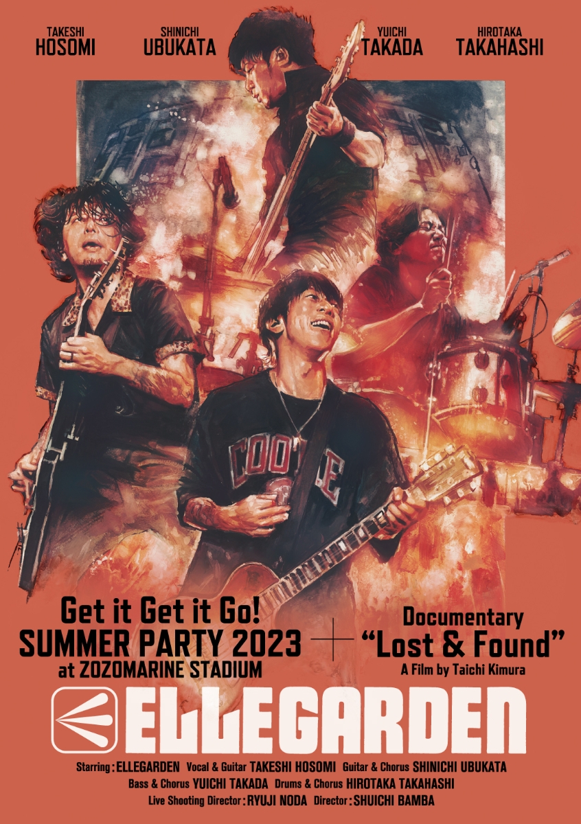 「Get it Get it Go! SUMMER PARTY 2023 at ZOZOMARINE STADIUM」 + 「ELLEGARDEN : Lost & Found」画像