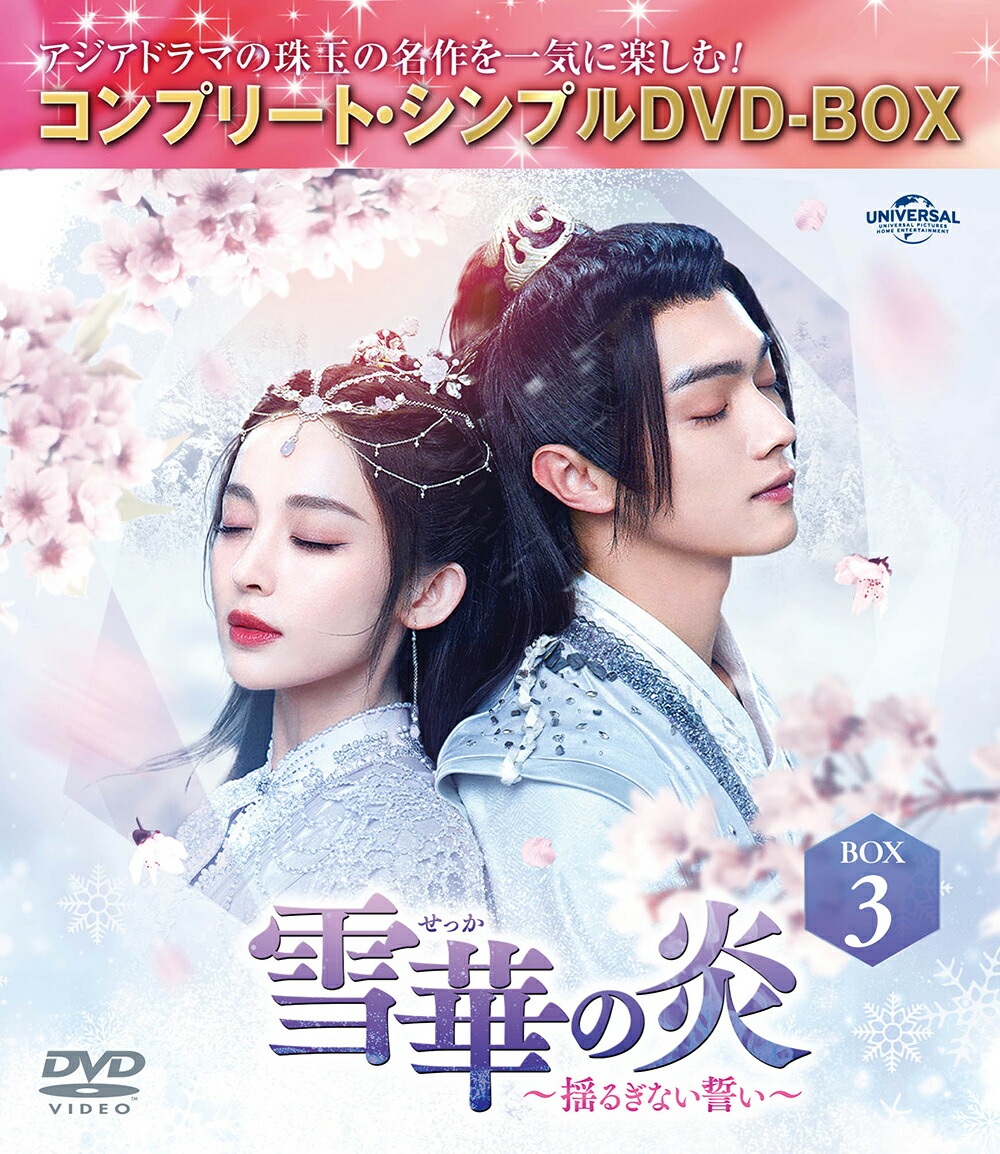 雪華の炎〜揺るぎない誓い〜 BOX3 ＜コンプリート・シンプルDVD-BOXシリーズ＞【期間限定生産】画像