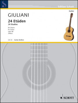 楽天ブックス 輸入楽譜 ジュリアーニ Mauro ギターのための24の練習曲 Op 48 リッター編 ジュリアーニ Mauro 本