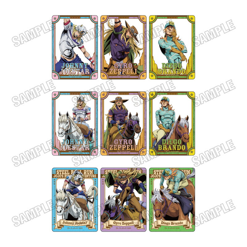 アニメ『スティール・ボール・ラン ジョジョの奇妙な冒険』 クリアカードコレクション【JF26】画像