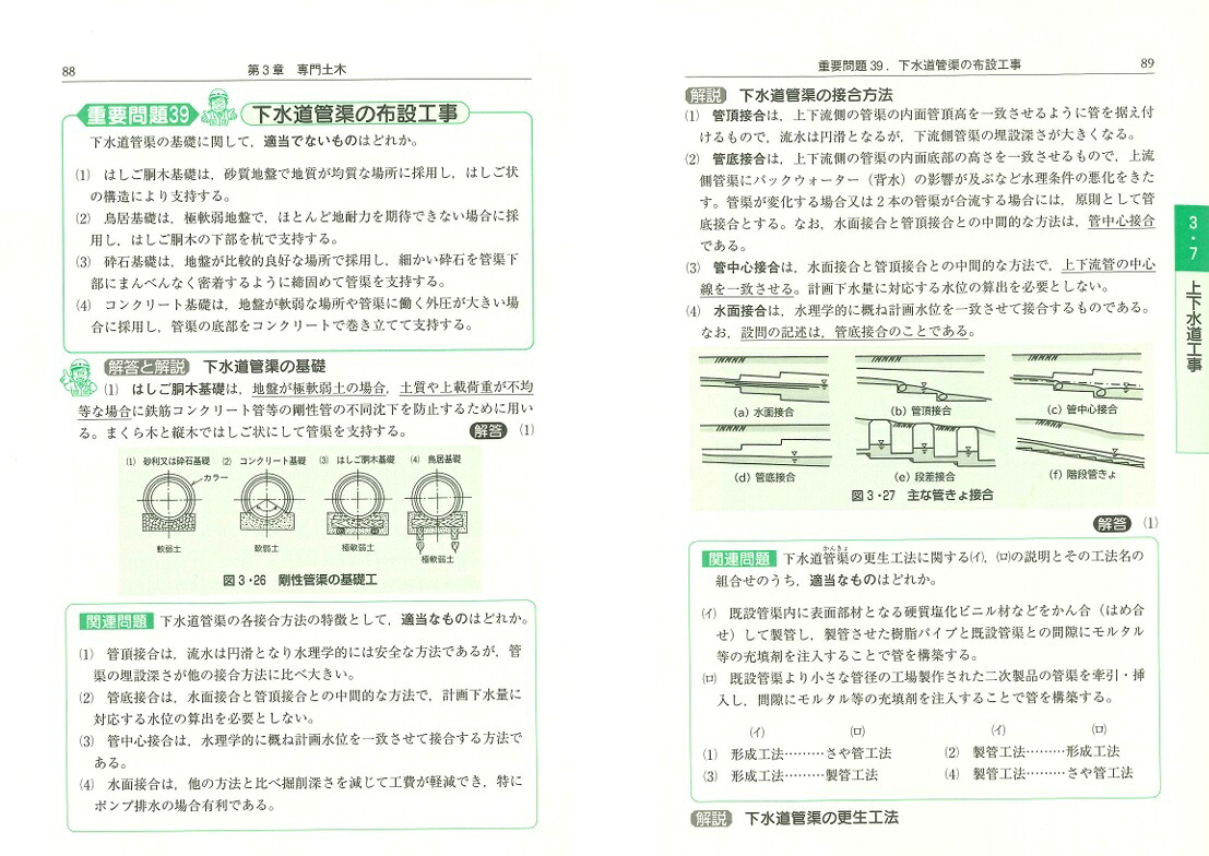 4週間でマスター2級土木施工管理技術検定問題集第1次・第2次検定対策編（国家・資格シリーズ36）[國澤正和]