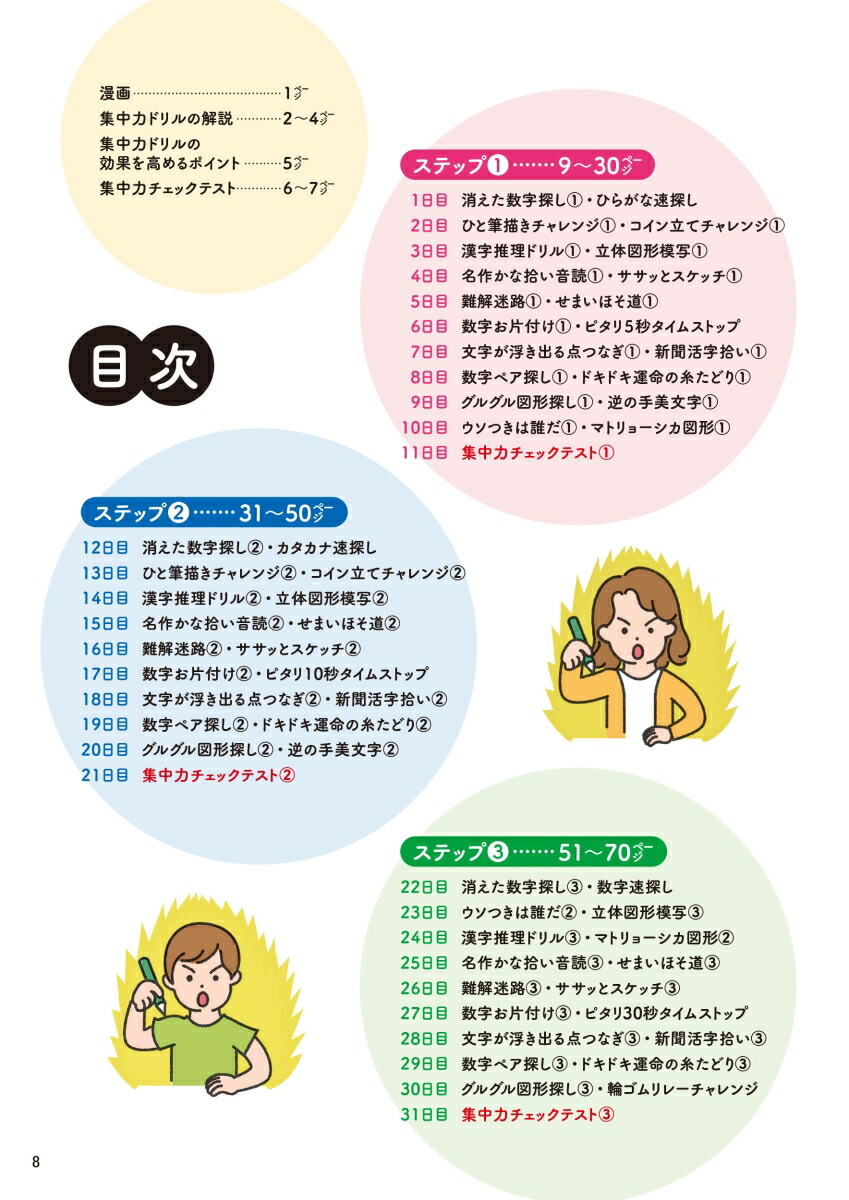毎日脳活スペシャルついボーッとしてしまう人の集中力ドリル大全[川島隆太]