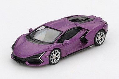 MINI-GT 1/64 ランボルギーニ レヴエルト Viola 30th Matte(パープル)(左ハンドル) 【MGT01121-L】 (ミニカー)画像