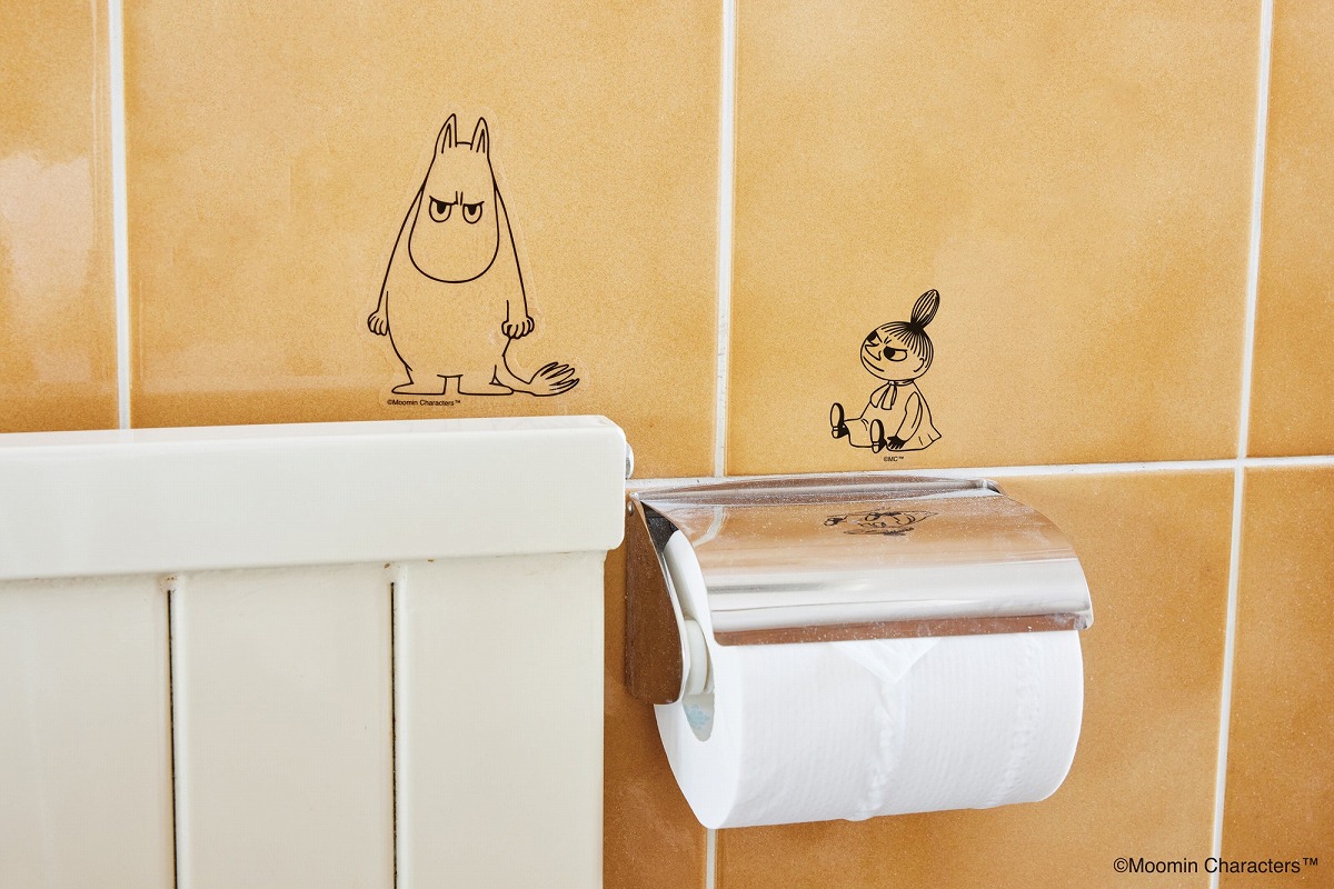 MOOMINウォールステッカーBOOKムーミンと仲間たちver.