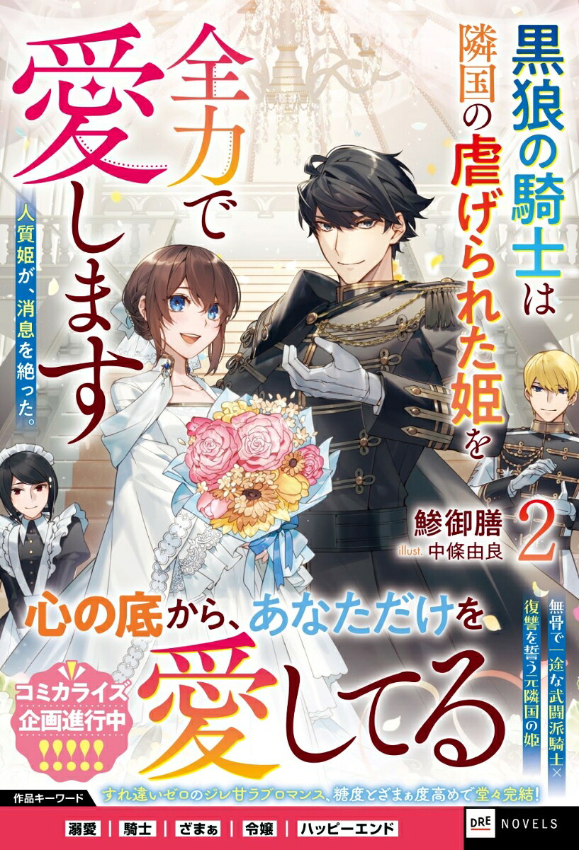 人質姫が、消息を絶った。2～黒狼の騎士は隣国の虐げられた姫を全力で愛します～（DREノベルス）[鯵御膳]