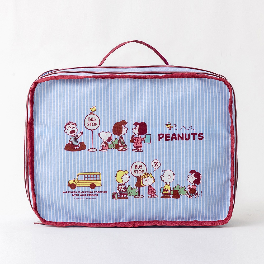 SNOOPYまるっと入る!かんたん圧縮収納ポーチBOOK[PeanutsWorldwideLLC]