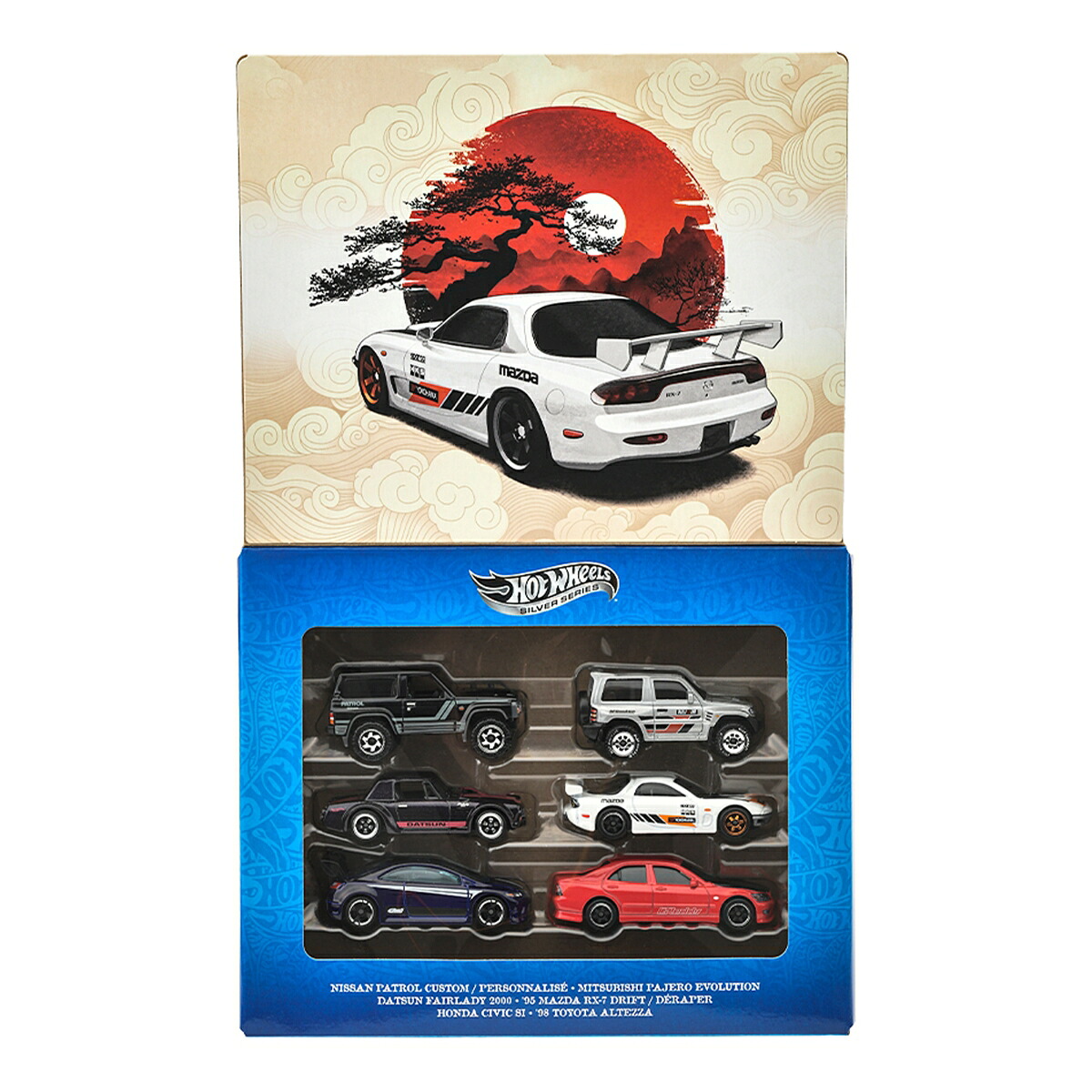 ホットウィール(HotWheels)ストリート・オブ・ジャパンマルチパック乗り物おもちゃミニカー6台入り3歳からマルチJLB23