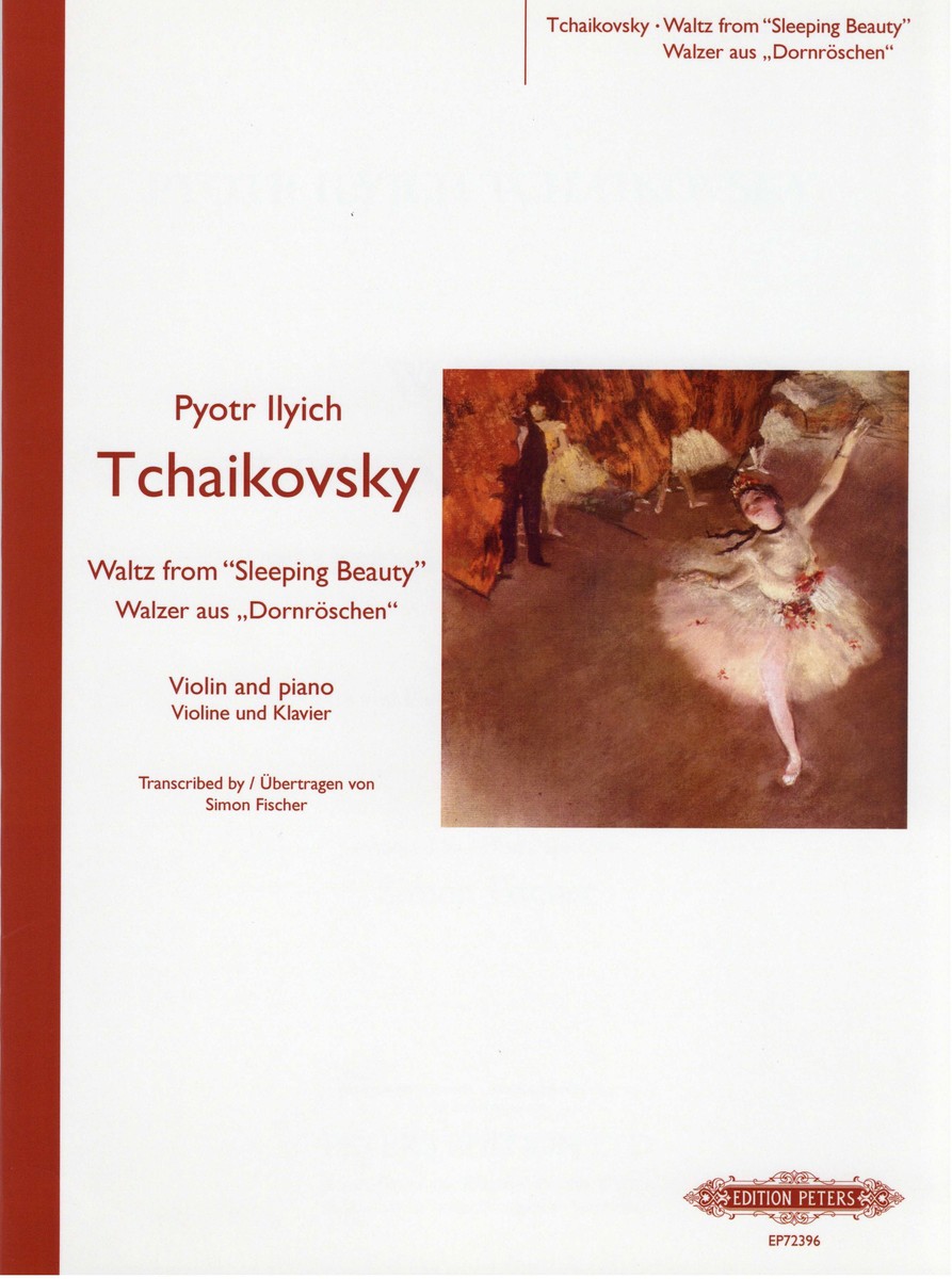 【輸入楽譜】チャイコフスキー, Pytr Il'ich: 「眠れる森の美女」よりワルツ/サイモン・フィッシャー編曲画像