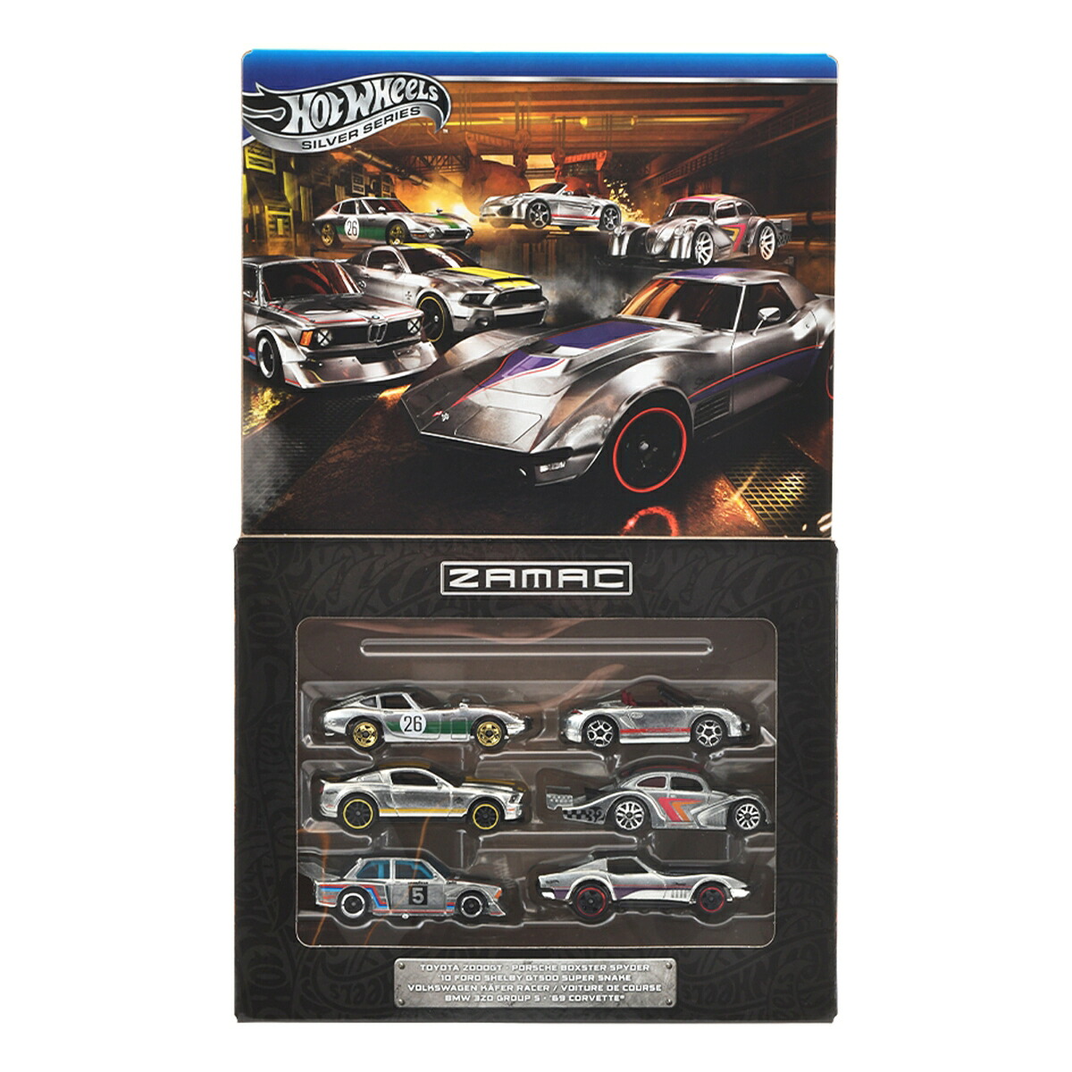 ホットウィール(HotWheels)ザマックマルチパック乗り物おもちゃミニカー6台入り3歳からメタルJLB26