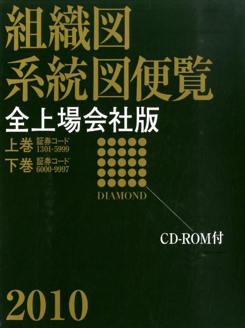 ダイヤモンド 組織図・系統図便覧 全上場会社版 2009☆(全2巻)☆-