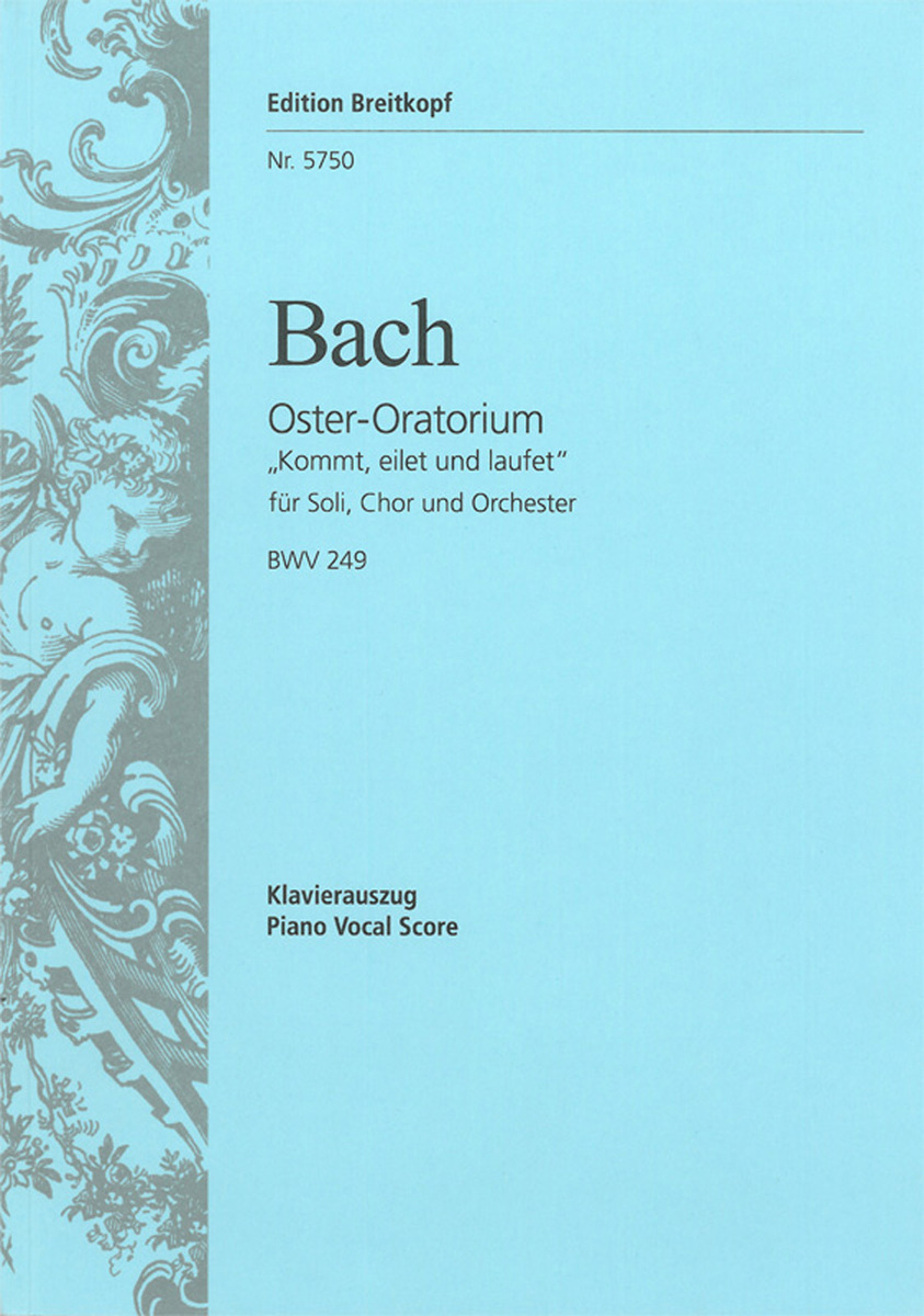 楽天ブックス 輸入楽譜 バッハ Johann Sebastian 復活祭オラトリオ Bwv 249 独語 英語 バッハ Johann Sebastian 本