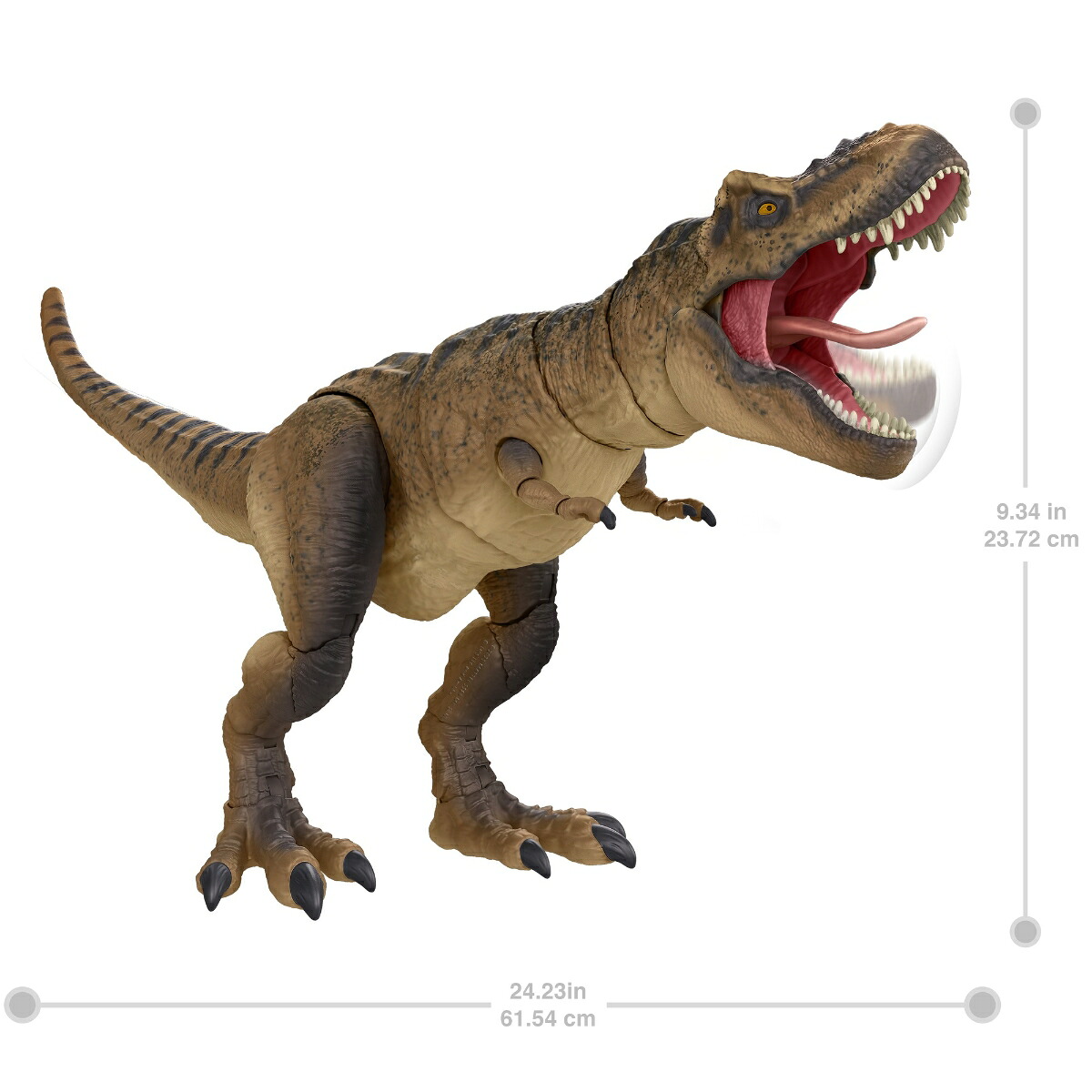 マテルジュラシックワールド(JURASSICWORLD)ジュラシックパークハモンドコレクションT-レックス【恐竜おもちゃ】【全長：約54.6cm】【8才～】HFG66