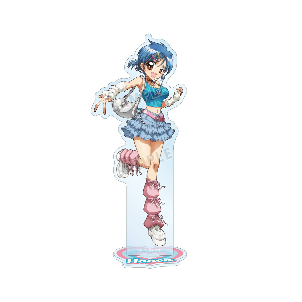 アニメ「ぴちぴちピッチ」描き下ろし 宝生 波音 Y2Kファッションver. BIGアクリルスタンド画像