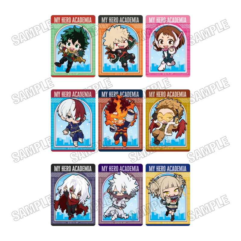 アニメ『僕のヒーローアカデミア』 ミニキャラクリアカードコレクション【ぶら下がりver．】画像