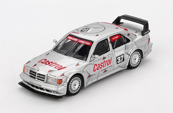 MINI-GT 1/64 メルセデス ベンツ 190E 2.5-16 エボリューション II SE Asia Touring Car Championship 1995 #37(左ハンドル) 【MGT01125-L】 (ミニカー)画像