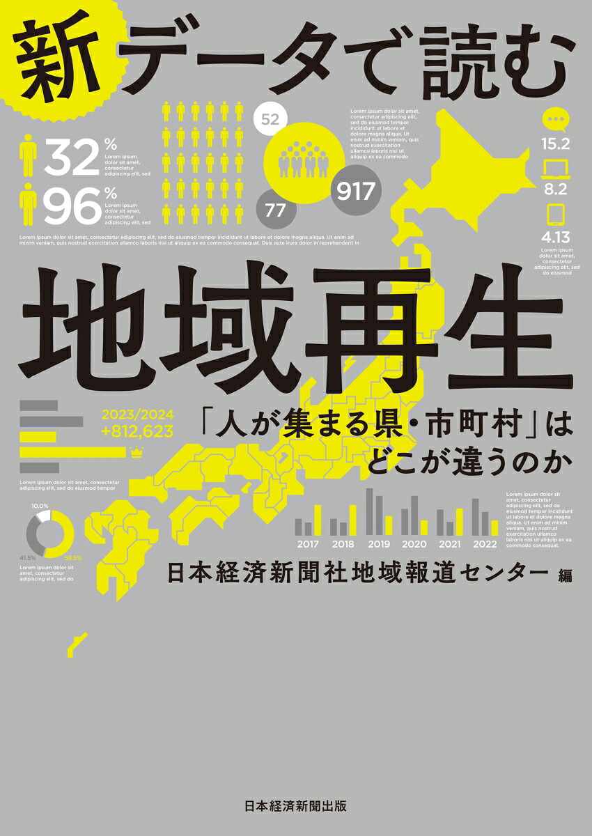 新データで読む地域再生「人が集まる県・市町村」はどこが違うのか[日本経済新聞社地域報道センター]