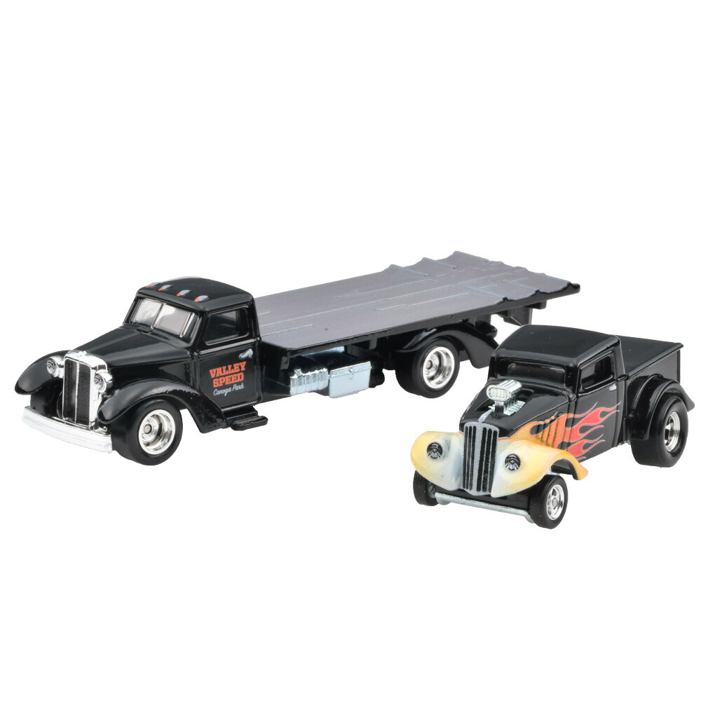 ホットウィール(HotWheels)チームトランスポートアソート【ミニカー2台組×4セット入りBOX販売】【3才~】986W-FLF56