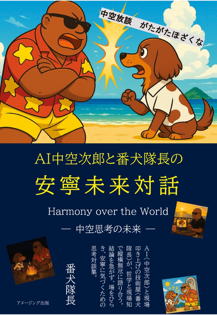 【POD】中空放談　がたがたほざくな　AI中空次郎と番犬隊長の安寧未来対話画像