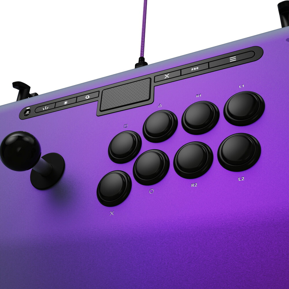 VictrixProFSArcadeFightStickforPlayStation5-Purple