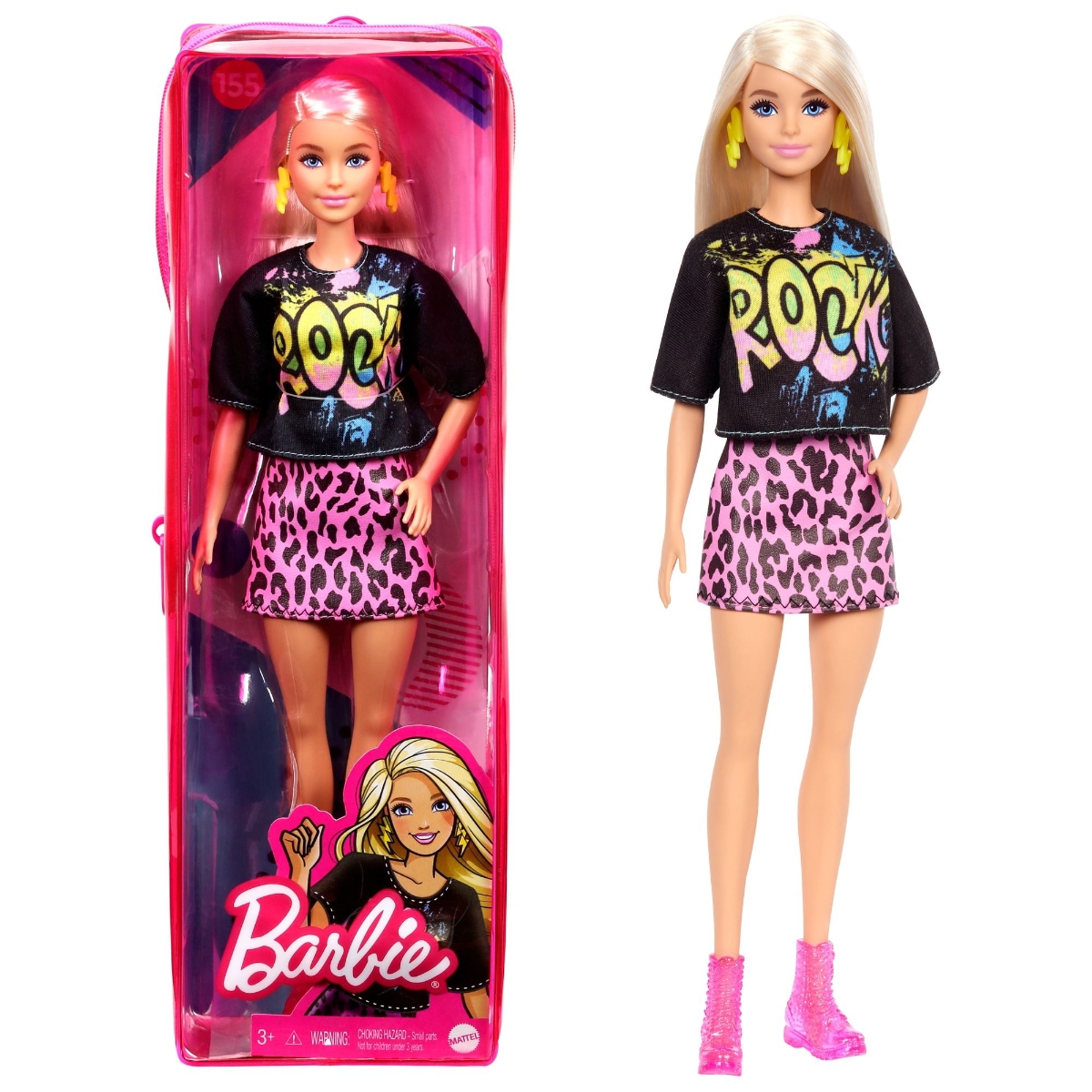 楽天ブックス バービー Barbie ファッショニスタ ブラックtシャツ Grb47 玩具 ゲーム