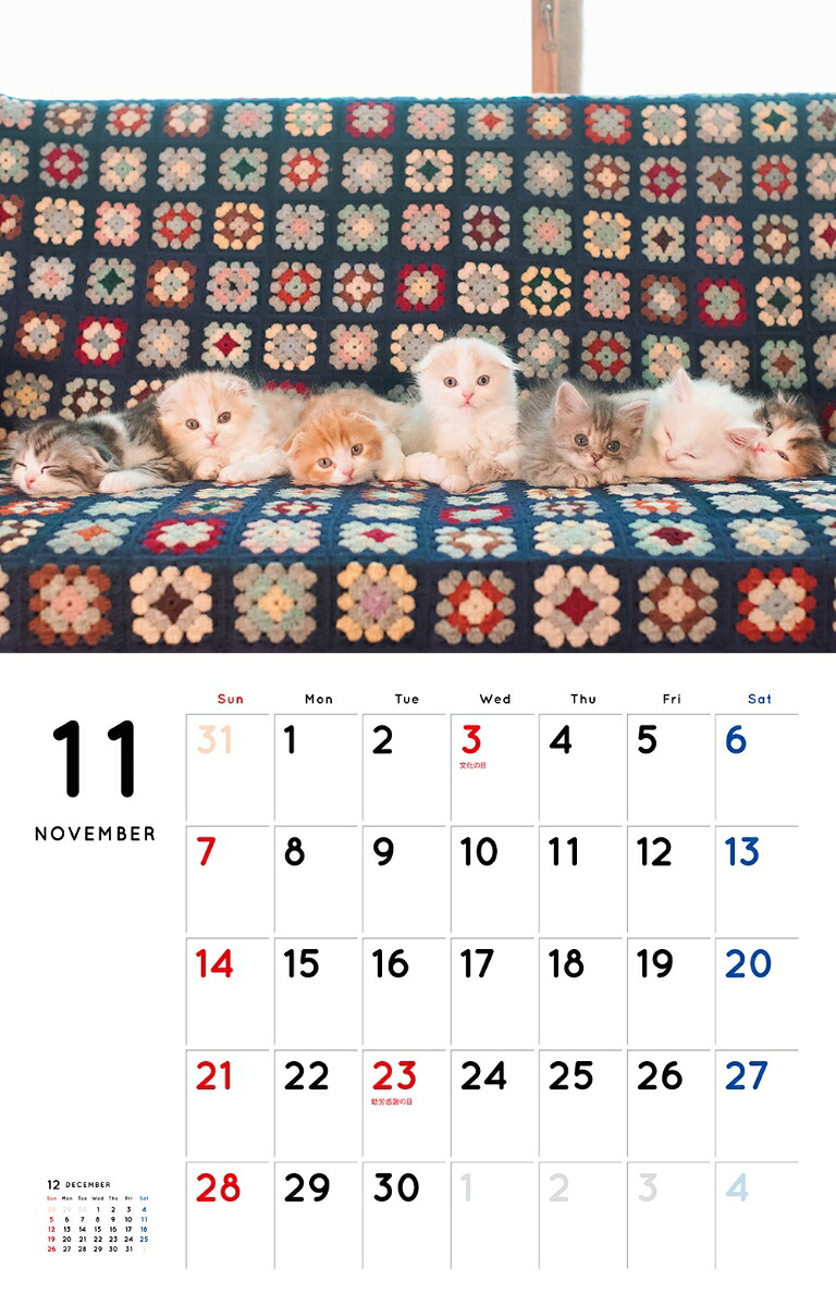 こねこカレンダー（2021）（［カレンダー］）