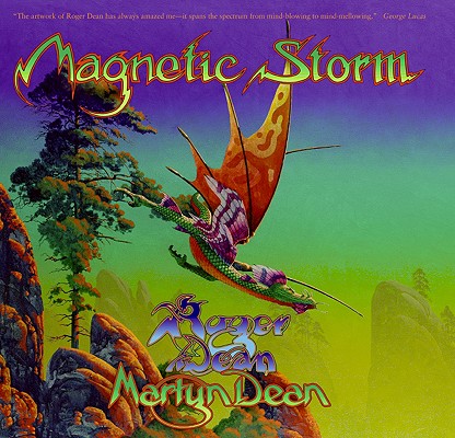 Roger Dean Magnetic storm Views 洋書図録本