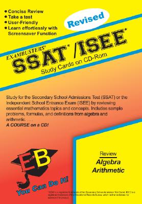 楽天ブックス: SSAT/ISEE Exambusters CD-ROM Study Cards: Test Prep Software On ...