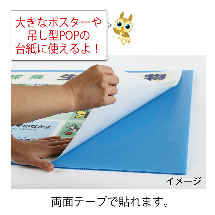 【楽天市場】（3888-6901）プラダンシート 厚4mm 900×600mm 半透明 入数：1 カラー段ボール プラスチック段ボール ※10 ...
