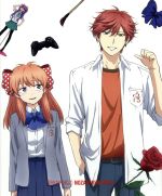 【中古】 月刊少女野崎くん　第2巻（Blu−ray　Disc）／椿いづみ（原作）,中村悠一（野崎梅太郎）,小澤亜李（佐倉千代）,岡本信彦（御子柴実琴）,谷口淳一郎（キャラクターデザイン、総作画監督）,橋本由香利（音楽）画像