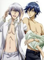 【中古】 美男高校地球防衛部LOVE！　5／馬谷くらり（原作）,山本和臣（箱根有基）,梅原裕一郎（由布院煙）,西山宏太郎（鬼怒川熱史）,石川雅一（キャラクターデザイン、総作画監督）,原由美子（サブキャラクターデザイン、プロップデザイン、総作画監画像