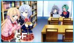 【中古】 ガールフレンド（仮）　Vol．3／サイバーエージェント（原作）,佐藤聡美（椎名心実）,佐藤利奈（櫻井明音）,名塚佳織（村上文緒）,堤谷典子（キャラクターデザイン）,川井憲次（音楽）画像