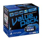【中古】 PlayStationVita Value Pack Wi－Fiモデル：ブルー／ブラック（PCHJ10022）／本体（携帯ゲーム機）