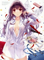 【中古】 冴えない彼女の育てかた（フラット）　3（完全生産限定版）（Blu−ray　Disc）／丸戸史明（原作、シリーズ構成、脚本）,松岡禎丞（安芸倫也）,安野希世乃（加藤恵）,大西沙織（澤村・スペンサー・英梨々）,高瀬智章（キャラクターデザ画像