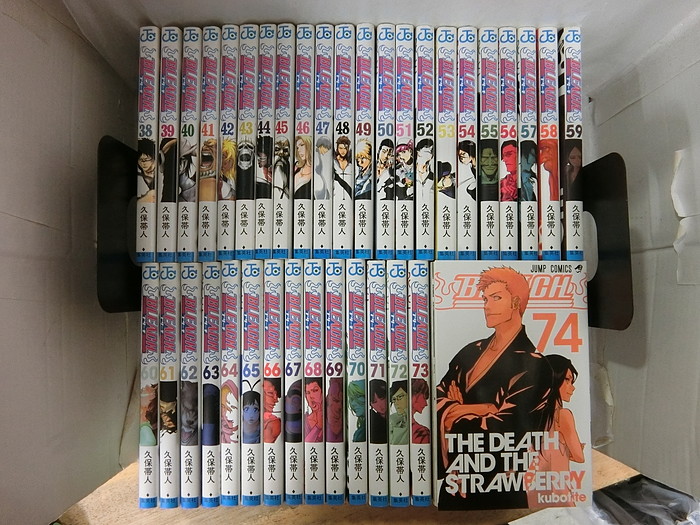 楽天市場 中古 全巻セット Bleach ブリーチ 全74巻完結セット ジャンプ 集英社 久保帯人 送料無料 情熱買取ブックオン楽天市場店