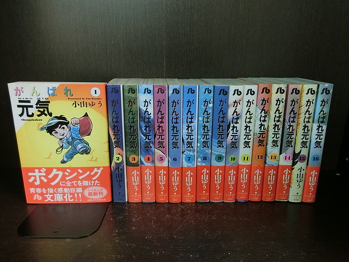 在庫僅少 中古 全巻セット がんばれ元気 文庫版 全16巻完結セット 小学館文庫 小山ゆう 送料無料 139 2107 014 Shababcharity Com