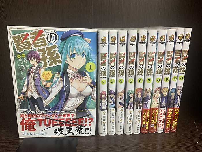 賢者の孫 コミック 1-7巻セット mxn26g8 賢者の孫17 永遠無窮の英雄譚」吉岡剛 [ファミ通文庫] - KADOKAWA