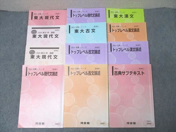 河合塾 東京大学 東大現代文/古典(漢文・古文) 国語テキストセット 2024 冬期 計2冊 大野優/高橋佳典 013s0D 楽天市場】河合塾 東京大学 東大現代文/古典(漢文・古文) 国語