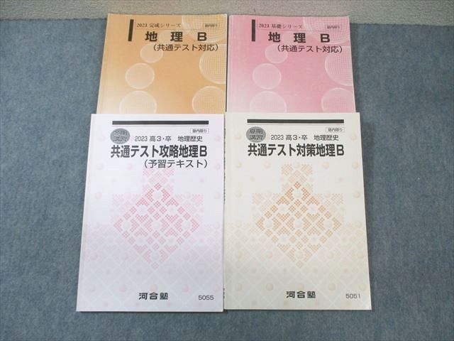 楽天市場】駿台 地理演習 上巻/下巻 テキスト通年セット【書き込み無し