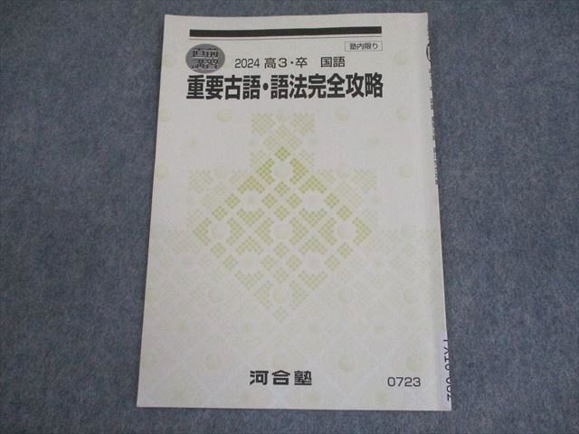 楽天市場】河合塾 東京大学 東大現代文/古典(漢文・古文) 国語