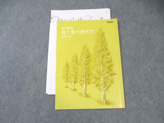 参考書 東進東大特進コース 東大現代文(林修)
