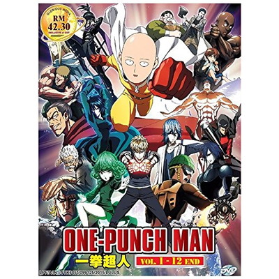 【中古】One Punch Man (TV 1 - 12 End) 2 Discs DVD Japan Japanese Anime / English Subtitles 13,254円